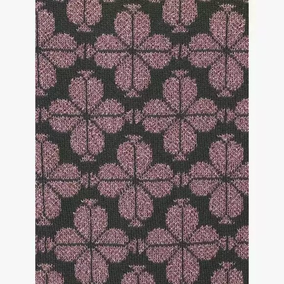 BNWT Kate Spade New York Turtleneck Sweater with Spade Flower Pattern - Picture 5 of 12